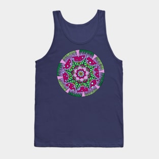 Mushroom Mandala Tank Top